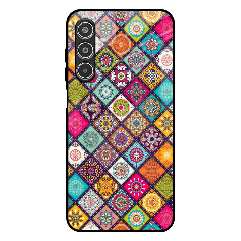 Multicolor Mandala Samsung Galaxy A17 5G Glass Back Cover Online