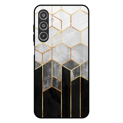 Tricolor Pattern Samsung Galaxy A17 5G Glass Back Cover Online