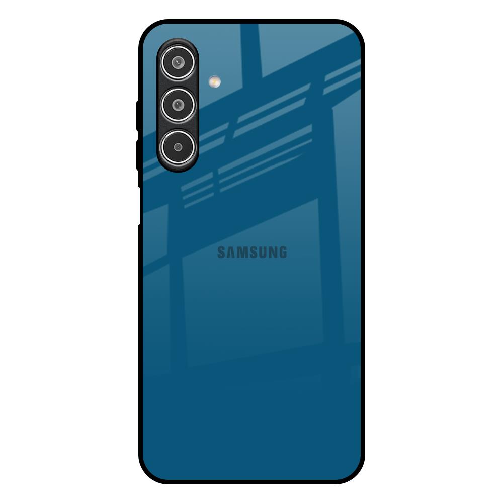 Cobalt Blue Samsung Galaxy A17 5G Glass Back Cover Online