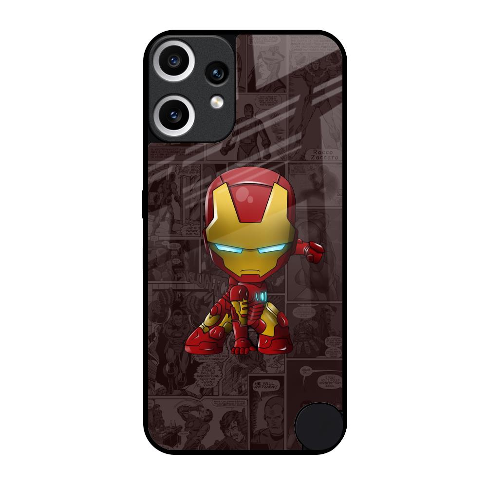 Angry Baby Super Hero Nothing CMF Phone 2 Pro Glass Back Cover Online