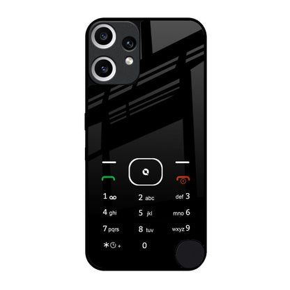 Classic Keypad Pattern Nothing CMF Phone 2 Pro Glass Back Cover Online