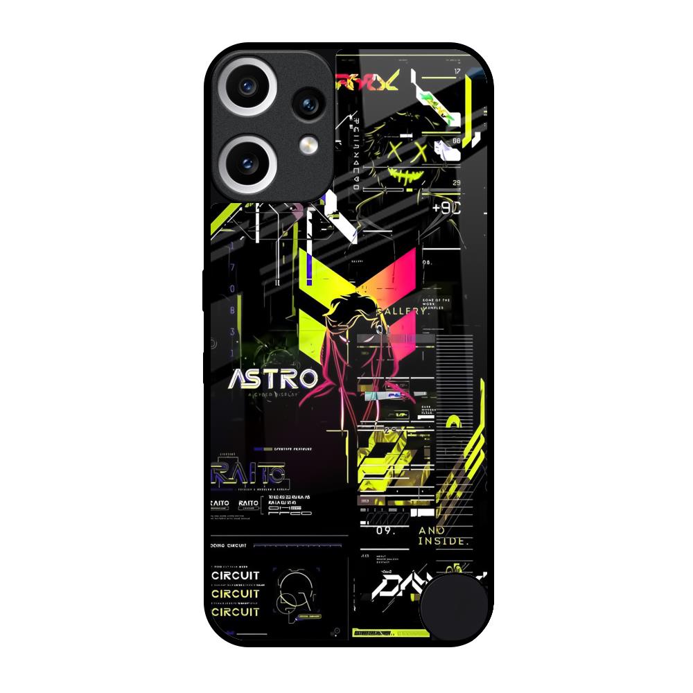 Astro Glitch Nothing CMF Phone 2 Pro Glass Back Cover Online