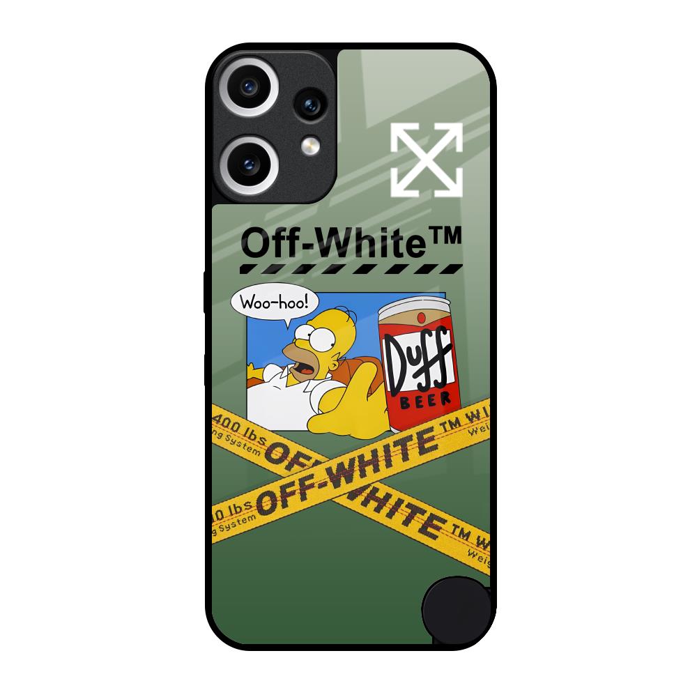 Duff Beer Nothing CMF Phone 2 Pro Glass Back Cover Online