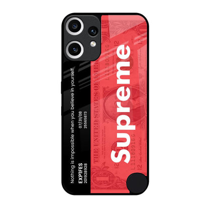 Supreme Ticket Nothing CMF Phone 2 Pro Glass Back Cover Online
