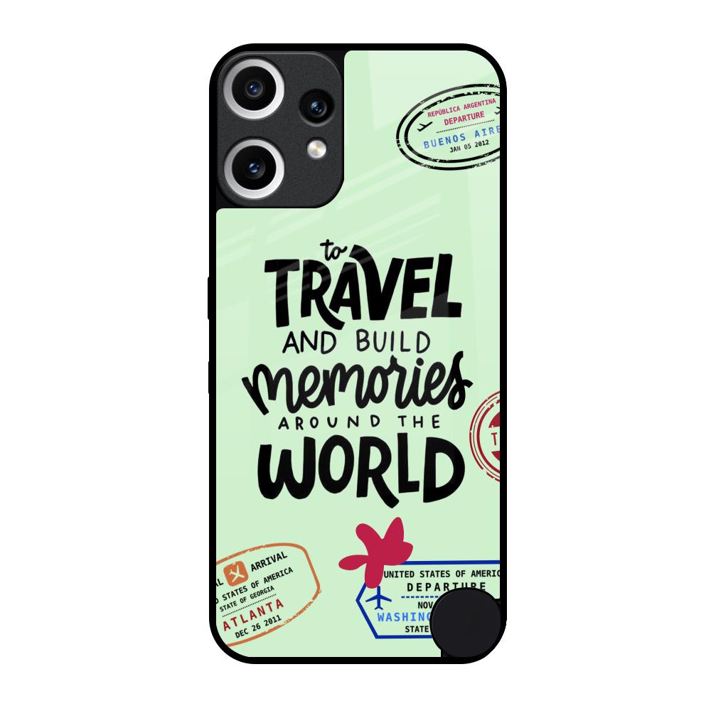 Travel Stamps Nothing CMF Phone 2 Pro Glass Back Cover Online