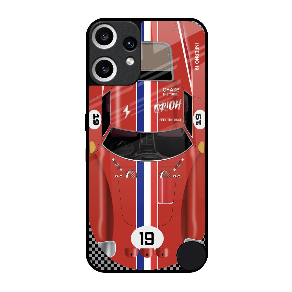 Racing Vintage Nothing CMF Phone 2 Pro Glass Back Cover Online