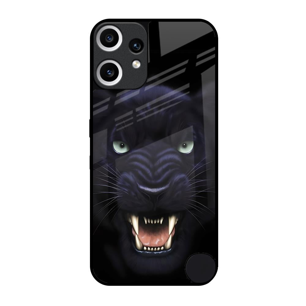 Angry Black Tiger Nothing CMF Phone 2 Pro Glass Back Cover Online