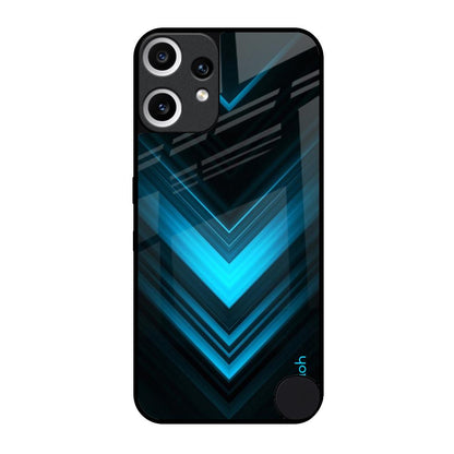 Vertical Blue Arrow Nothing CMF Phone 2 Pro Glass Back Cover Online