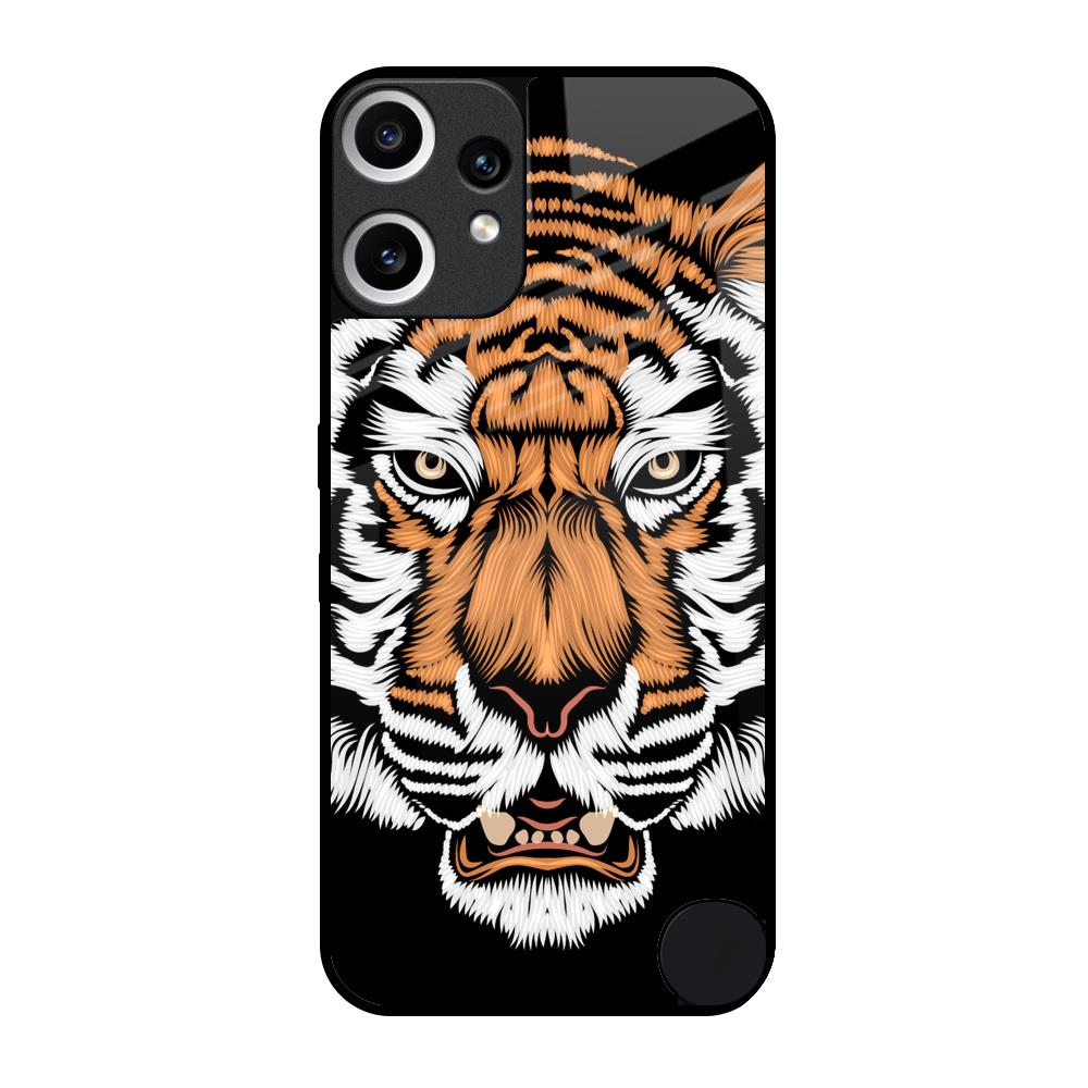Angry Tiger Nothing CMF Phone 2 Pro Glass Back Cover Online