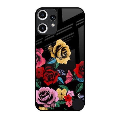 Floral Decorative Nothing CMF Phone 2 Pro Glass Back Cover Online