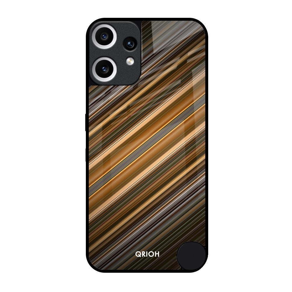 Diagonal Slash Pattern Nothing CMF Phone 2 Pro Glass Back Cover Online
