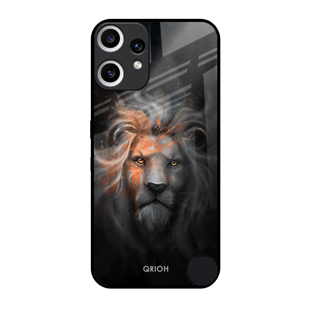 Devil Lion Nothing CMF Phone 2 Pro Glass Back Cover Online