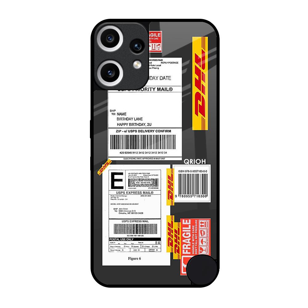 Cool Barcode Label Nothing CMF Phone 2 Pro Glass Back Cover Online