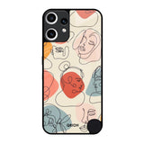 Abstract Faces Nothing CMF Phone 2 Pro Glass Back Cover Online