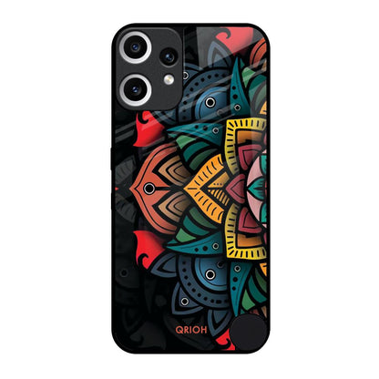Retro Gorgeous Flower Nothing CMF Phone 2 Pro Glass Back Cover Online