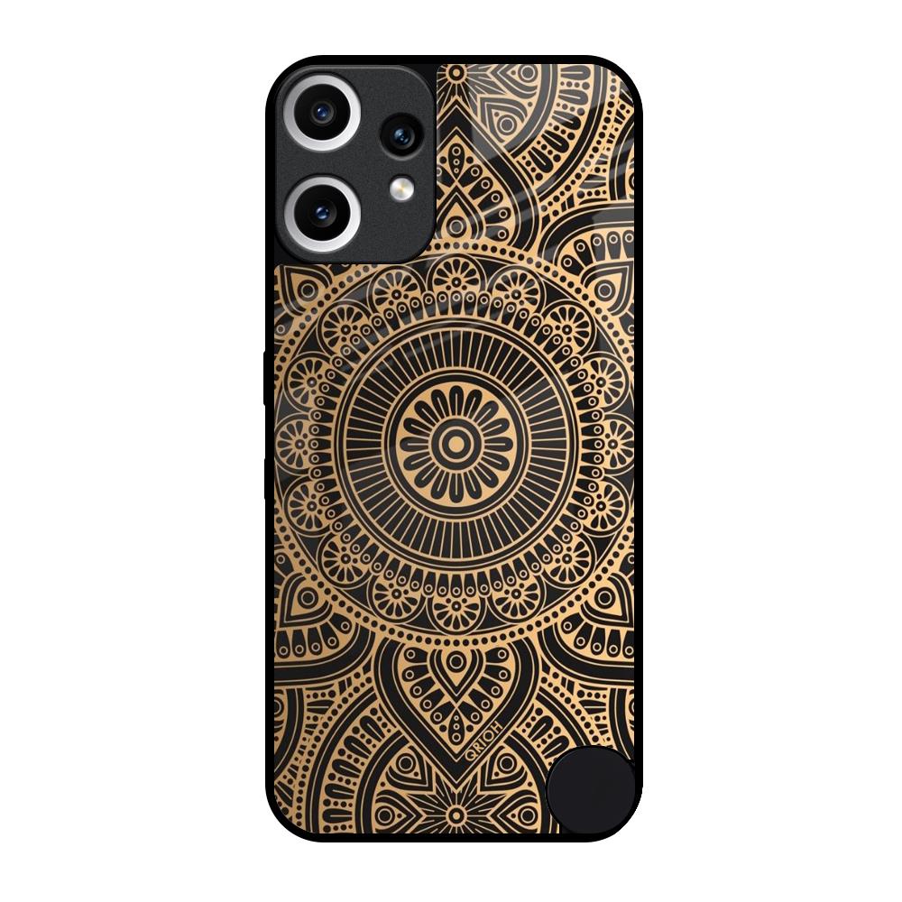 Luxury Mandala Nothing CMF Phone 2 Pro Glass Back Cover Online