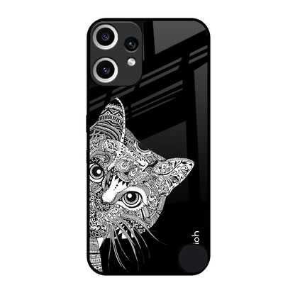 Kitten Mandala Nothing CMF Phone 2 Pro Glass Back Cover Online