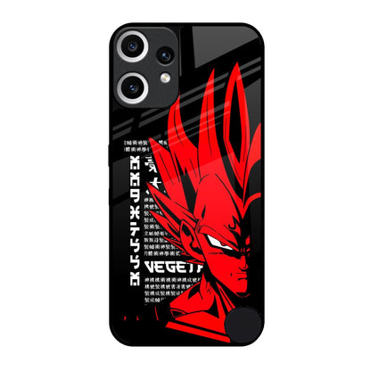 Red Vegeta Nothing CMF Phone 2 Pro Glass Back Cover Online