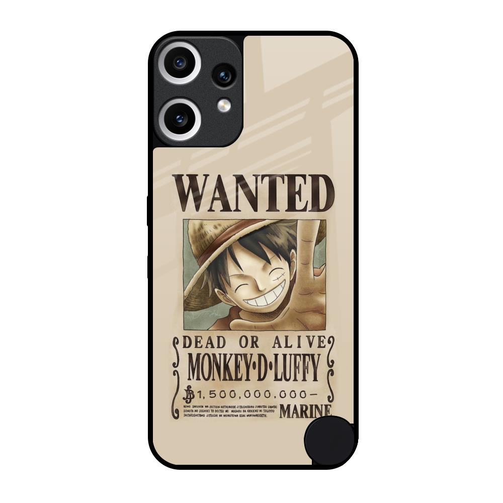 Luffy Wanted Nothing CMF Phone 2 Pro Glass Back Cover Online