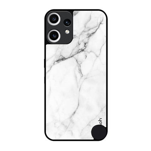 Modern White Marble Nothing CMF Phone 2 Pro Glass Back Cover Online