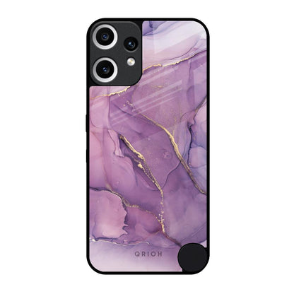 Purple Gold Marble Nothing CMF Phone 2 Pro Glass Back Cover Online