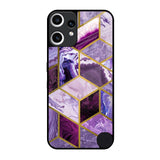 Purple Rhombus Marble Nothing CMF Phone 2 Pro Glass Back Cover Online