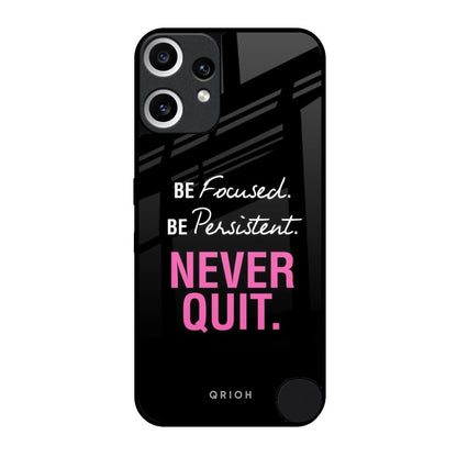Be Focused Nothing CMF Phone 2 Pro Glass Back Cover Online