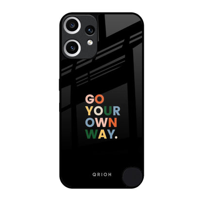 Go Your Own Way Nothing CMF Phone 2 Pro Glass Back Cover Online
