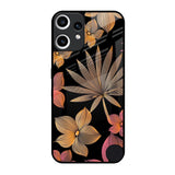 Lines Pattern Flowers Nothing CMF Phone 2 Pro Glass Back Cover Online