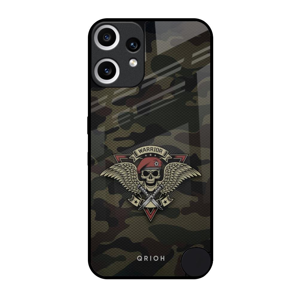 Army Warrior Nothing CMF Phone 2 Pro Glass Back Cover Online