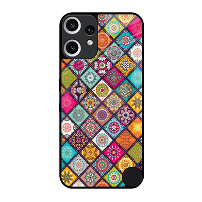 Multicolor Mandala Nothing CMF Phone 2 Pro Glass Back Cover Online
