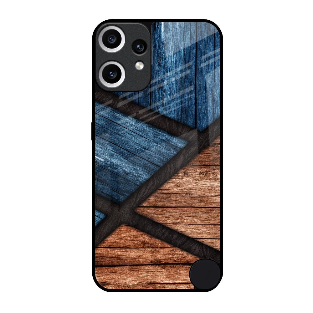 Wooden Tiles Nothing CMF Phone 2 Pro Glass Back Cover Online
