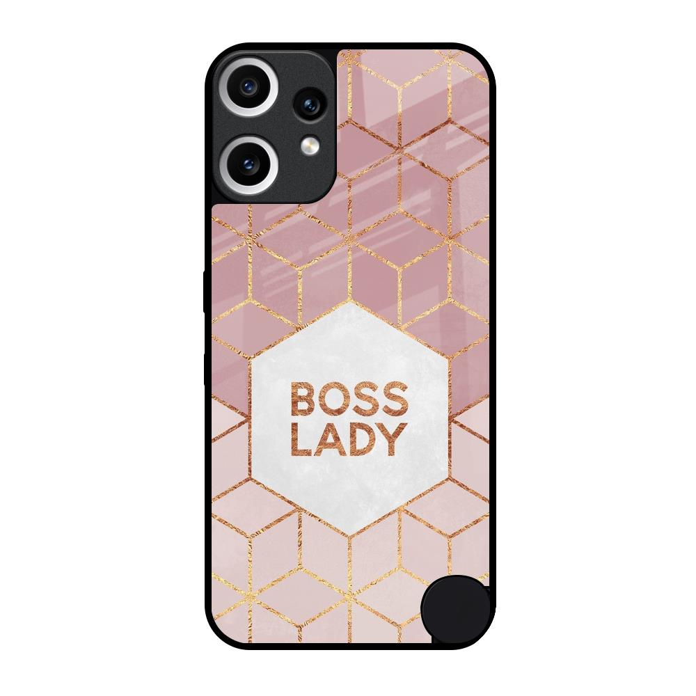 Boss Lady Nothing CMF Phone 2 Pro Glass Back Cover Online