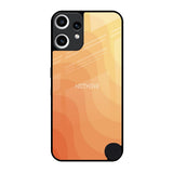 Orange Curve Pattern Nothing CMF Phone 2 Pro Glass Back Cover Online