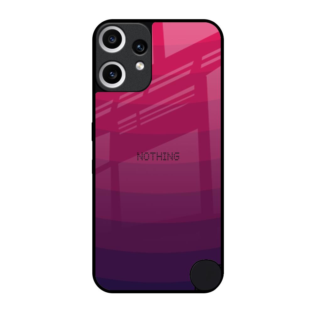 Wavy Pink Pattern Nothing CMF Phone 2 Pro Glass Back Cover Online