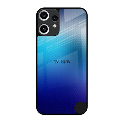 Blue Rhombus Pattern Nothing CMF Phone 2 Pro Glass Back Cover Online