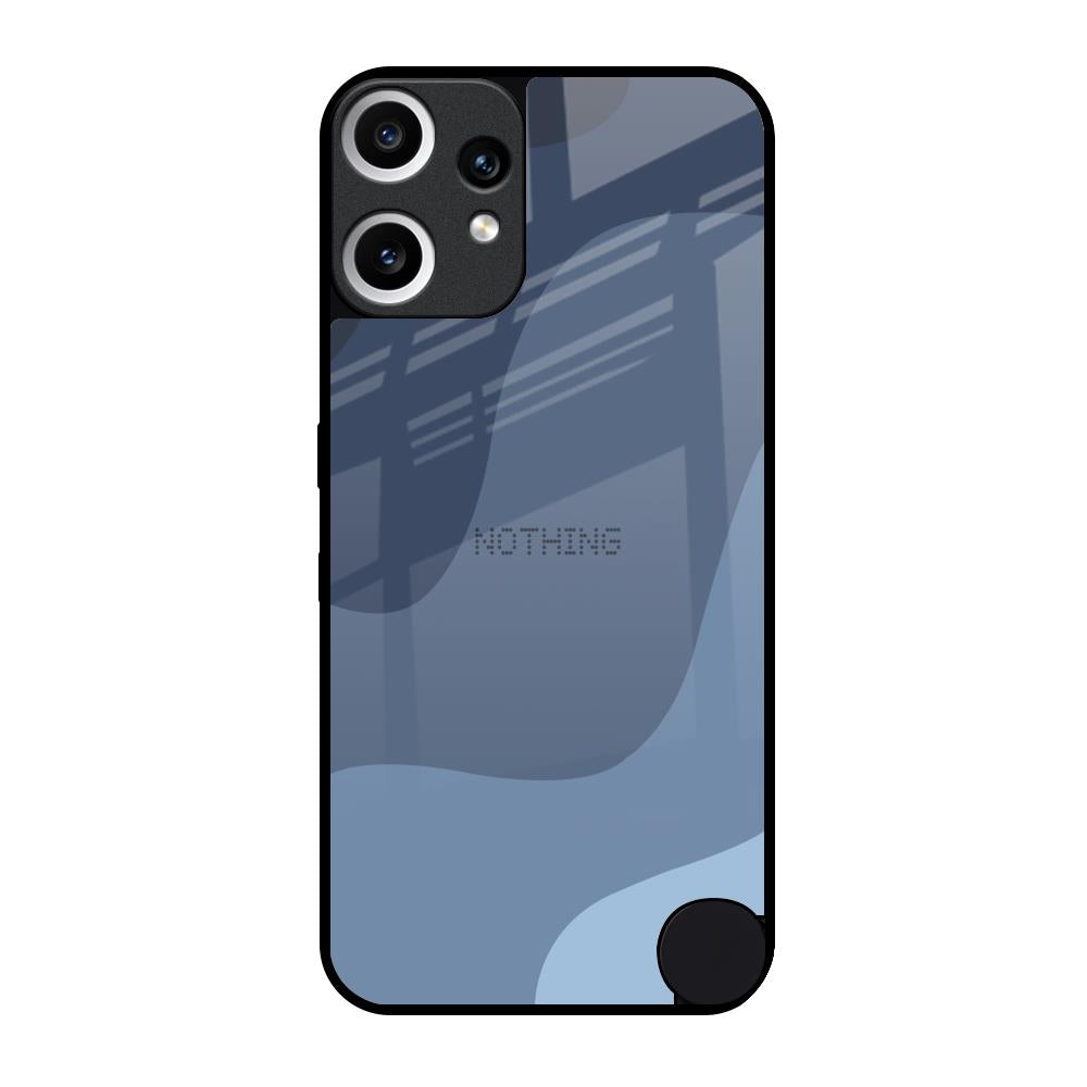 Navy Blue Ombre Nothing CMF Phone 2 Pro Glass Back Cover Online