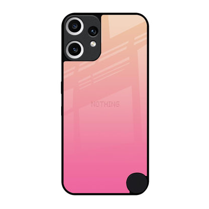 Pastel Pink Gradient Nothing CMF Phone 2 Pro Glass Back Cover Online