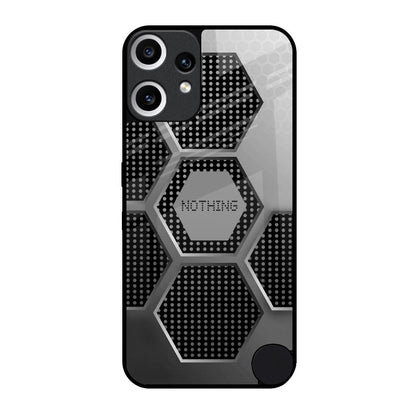 Hexagon Style Nothing CMF Phone 2 Pro Glass Back Cover Online