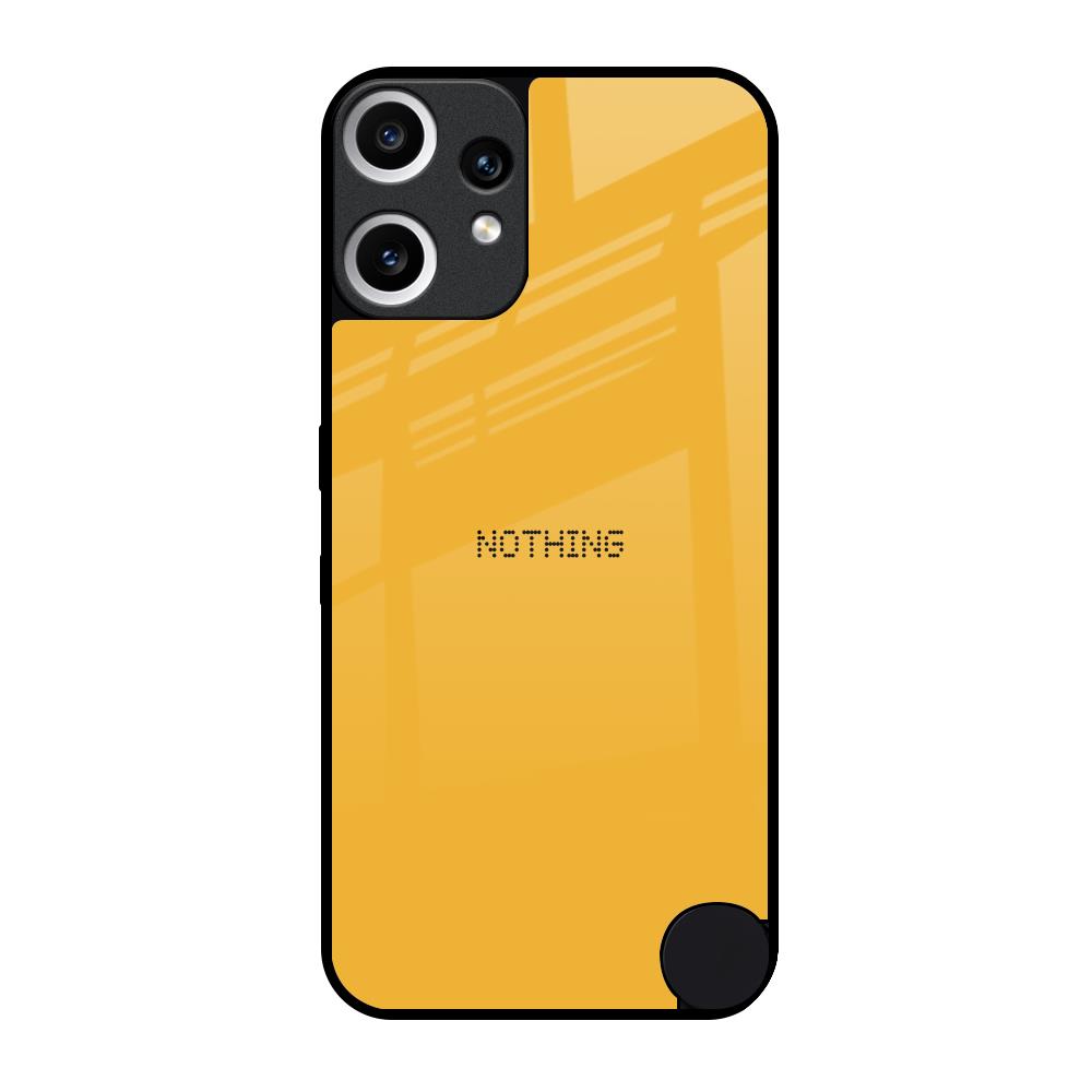 Fluorescent Yellow Nothing CMF Phone 2 Pro Glass Back Cover Online