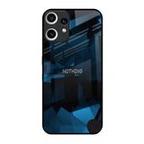 Polygonal Blue Box Nothing CMF Phone 2 Pro Glass Back Cover Online