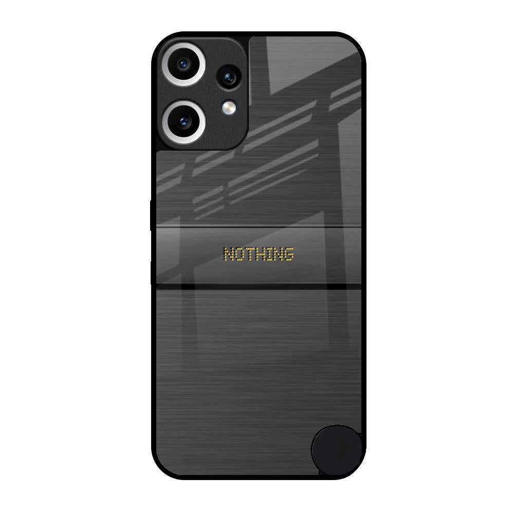 Grey Metallic Glass Nothing CMF Phone 2 Pro Glass Back Cover Online