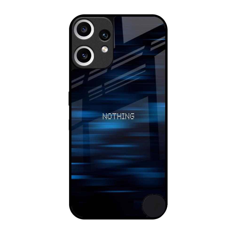 Blue Rough Abstract Nothing CMF Phone 2 Pro Glass Back Cover Online