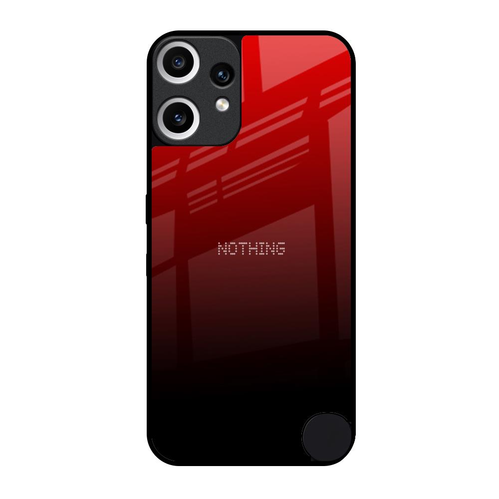 Maroon Faded Nothing CMF Phone 2 Pro Glass Back Cover Online