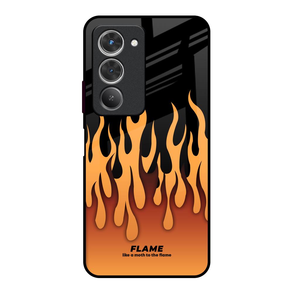 Fire Flame Redmi 15 5G Glass Back Cover Online