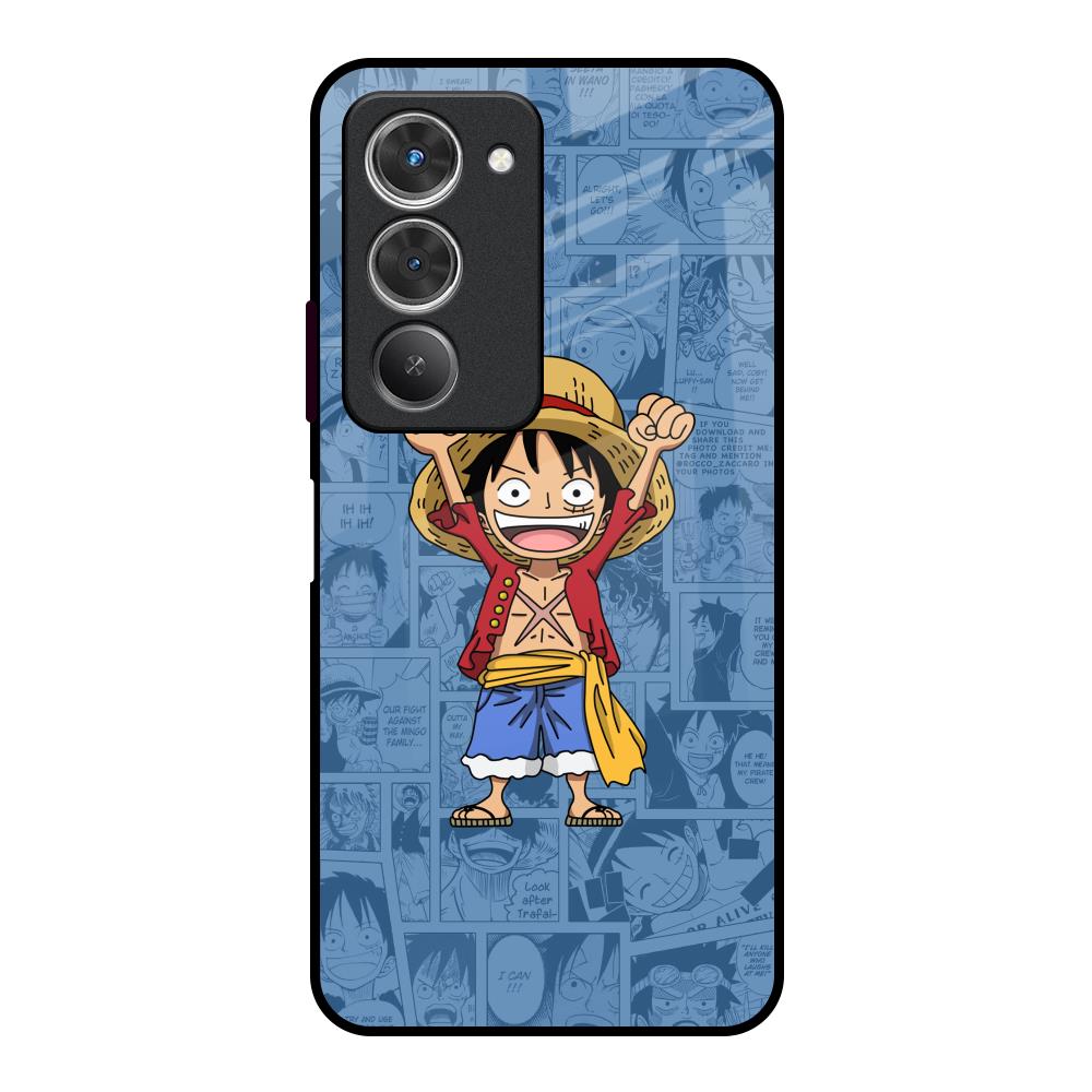 Chubby Anime Redmi 15 5G Glass Back Cover Online