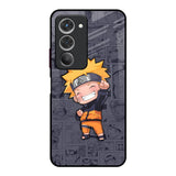 Orange Chubby Redmi 15 5G Glass Back Cover Online