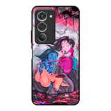 Radha Krishna Art Redmi 15 5G Glass Back Cover Online