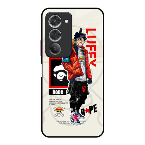 Bape Luffy Redmi 15 5G Glass Back Cover Online