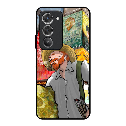 Loving Vincent Redmi 15 5G Glass Back Cover Online